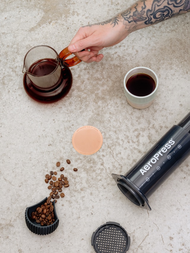 Receta AeroPress paso a paso para principiantes